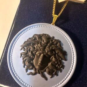 Wedgwood Jasper Medusa Medallion